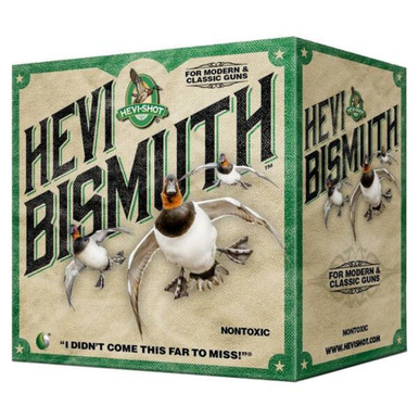 I-Shot HS14706 HEVI-Bismuth Waterfowl 12 Gauge 2-3/4 1-1/4oz #6 1450 Fps Ammo