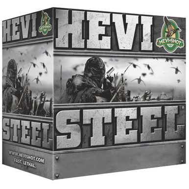 I-Shot HS61223 HEVI-Steel Waterfowl 12 Gauge 2-3/4 1-1/8oz #3 1500 Fps Ammo