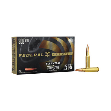 eral GM308OTM2 Premium Gold Medal Open Tip Match 175 Grain .308 Win / 7.62x51mm 2600 Fps Ammo