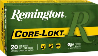 ington 27657 Core-Lokt Pointed Soft Point 140 Grain 6.5mm Creedmoor 2700 Fps Ammo