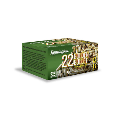 ington 21229 Golden Bullet Plated Hollow Point 36 Grain .22 Long Rifle 1280 Fps Ammo