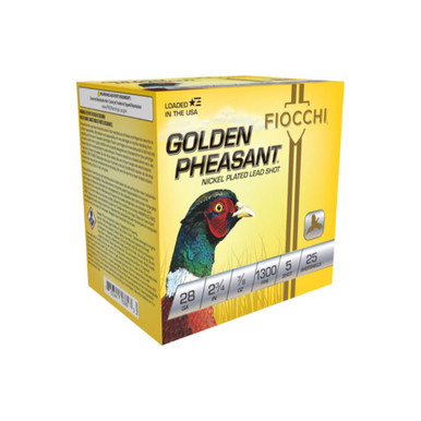 cchi 28GP5 Golden Pheasant Extrema 28 Gauge 2-3/4 7/8oz #5 1300 Fps Ammo