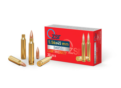  5.56x45mm M193 55 Grain Full Metal Jacket Ammo