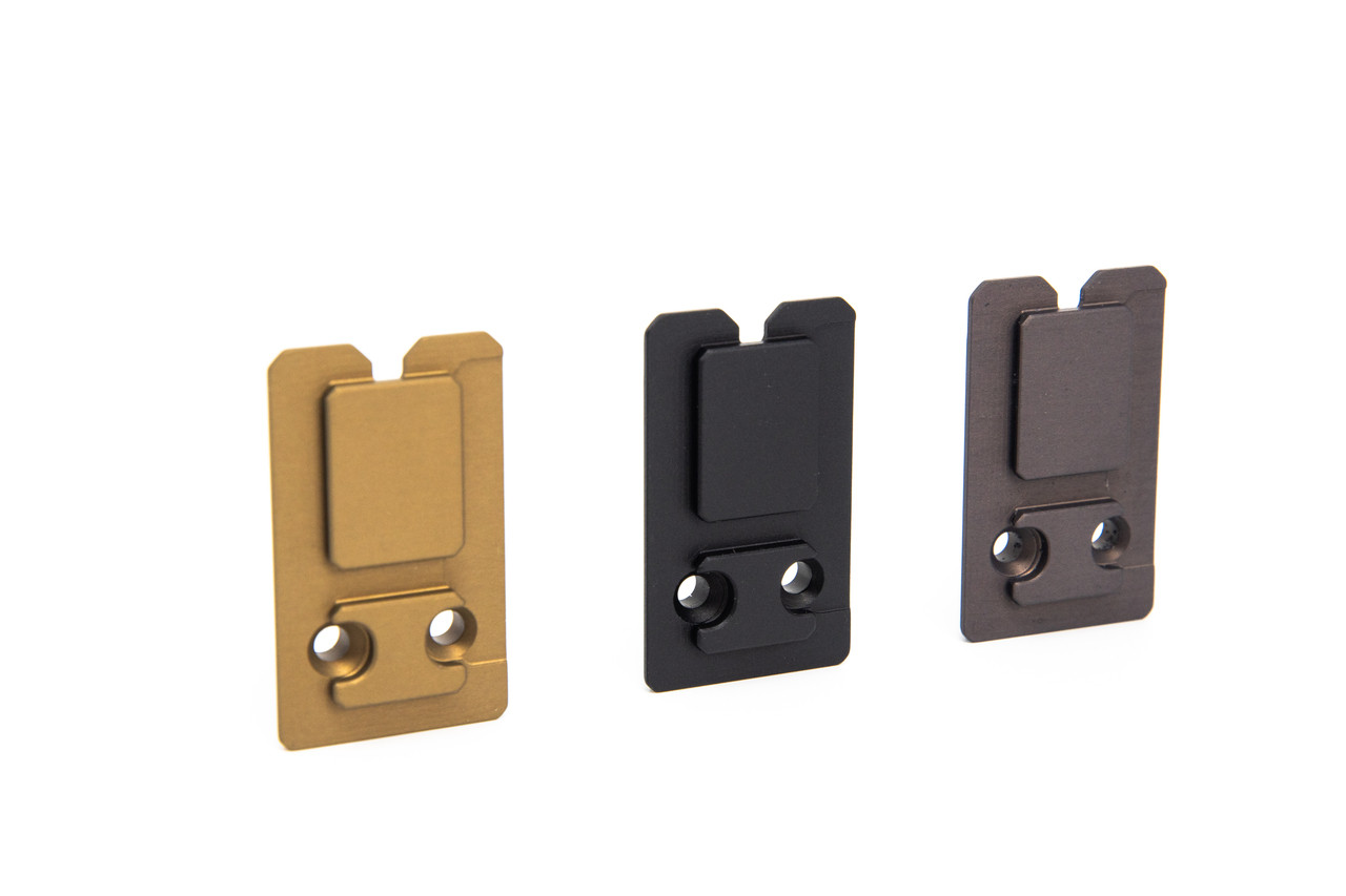 Optic Adapter Plate (Black) - Sig P365X/XL/XMacro to Aimpoint Acro