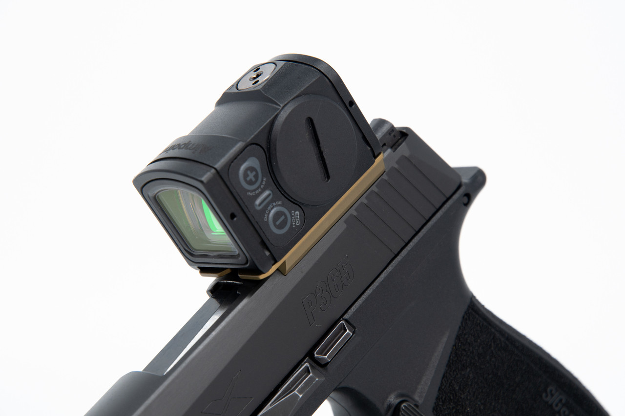 Optic Adapter Plate (FDE) - Sig P365X/XL/XMacro to Aimpoint Acro