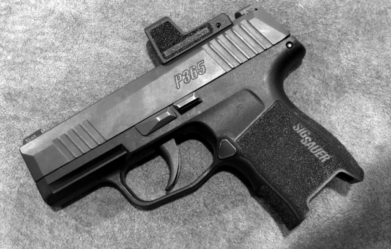 Sig P365 Optic Cut Sig Romeo Zero Maple Leaf FAs, LLC