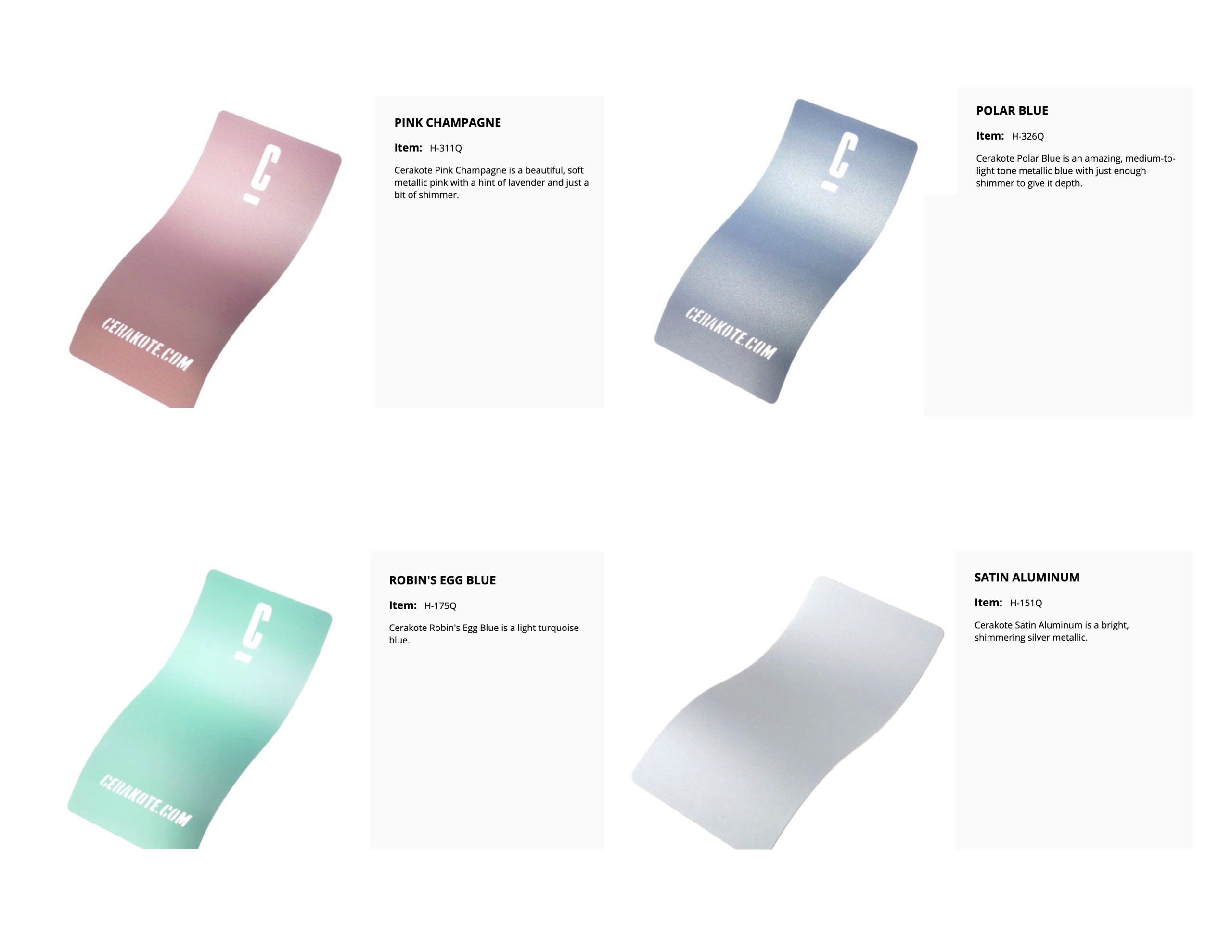 Cerakote Single Color (HSeries) Maple Leaf FAs, LLC