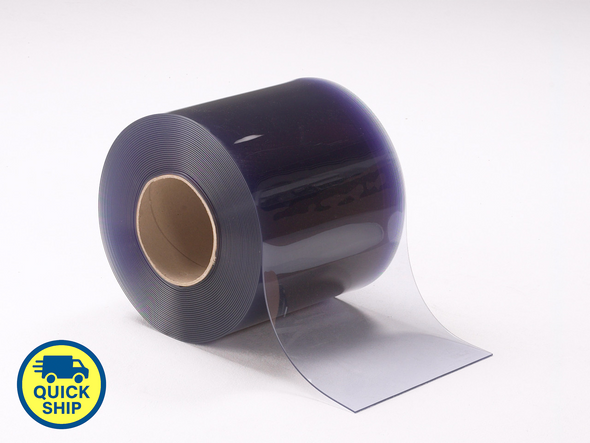 Quick Ship - Standard Smooth Clear PVC Strip Roll Quick Ship - Standard Smooth Clear PVC Strip Roll