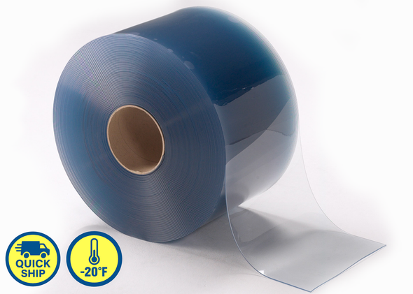 Quick Ship - Low Temp Clear PVC Strip Roll Quick Ship - Low Temp Clear PVC Strip Roll