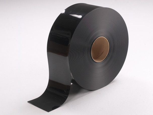 Black Smooth PVC Strip Rolls Black Smooth PVC Strip Rolls