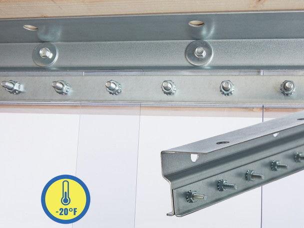 Low Temp Universal Mount Strip Door Kit Low Temp Universal Mount Strip Door Kit