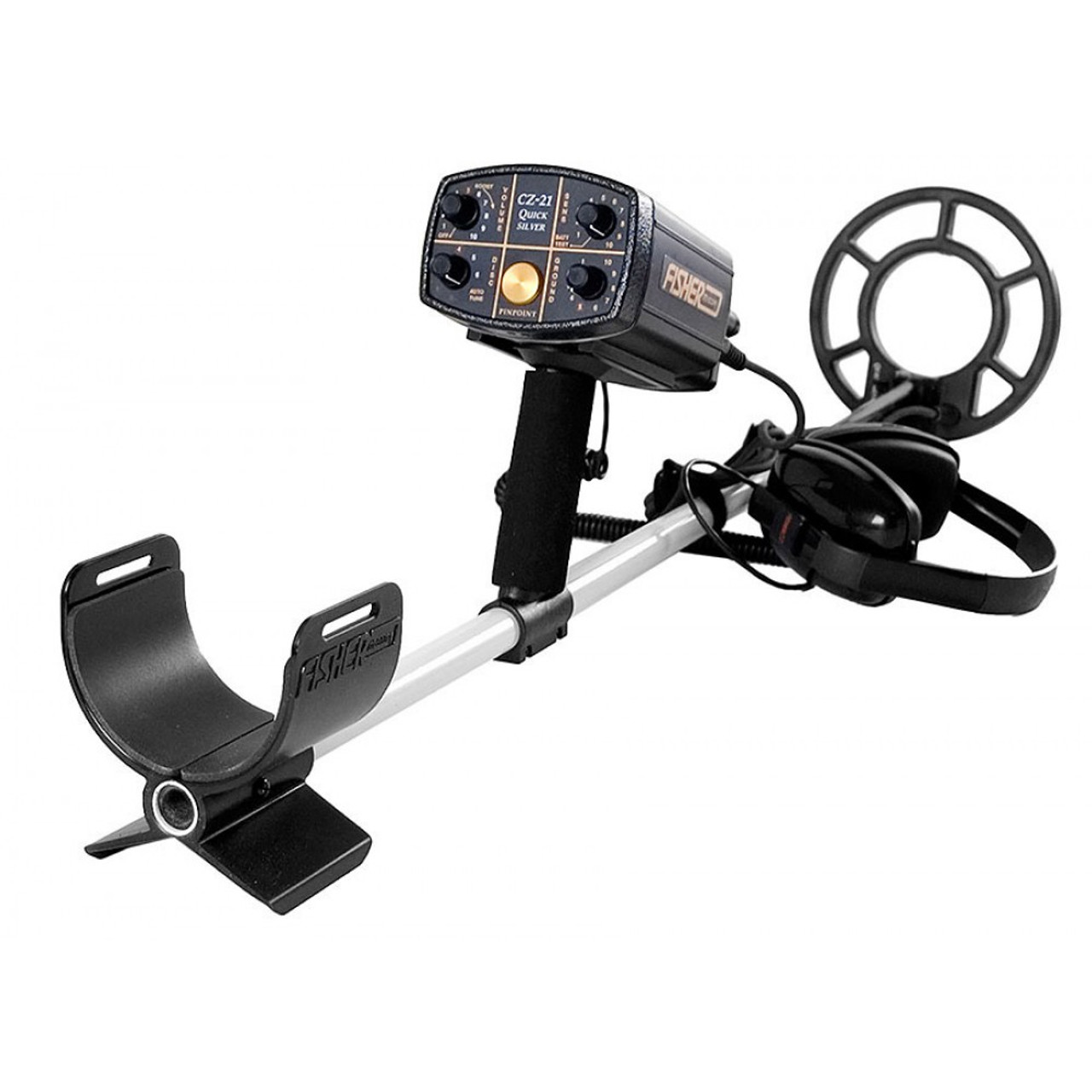 Fisher CZ-21 Metal Detector with 8" Search Coil by Kellyco