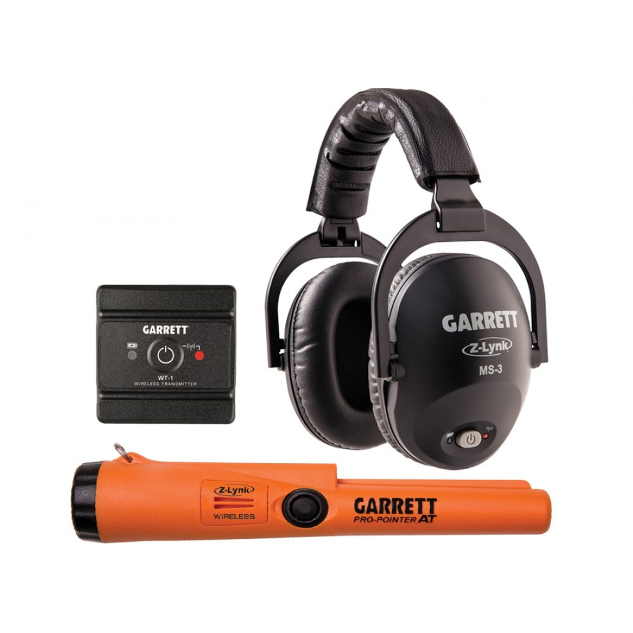 Garrett Z-Lynk MS-3 Headphones / Pro-Pointer AT Z-Lynk Kit