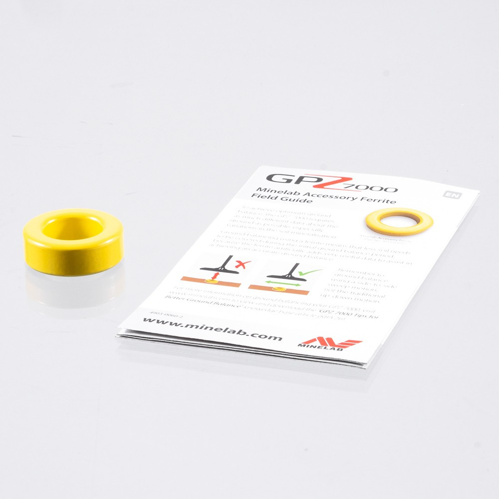 Minelab Ferrite Ground Balancing Ring (GPZ 7000) by Kellyco