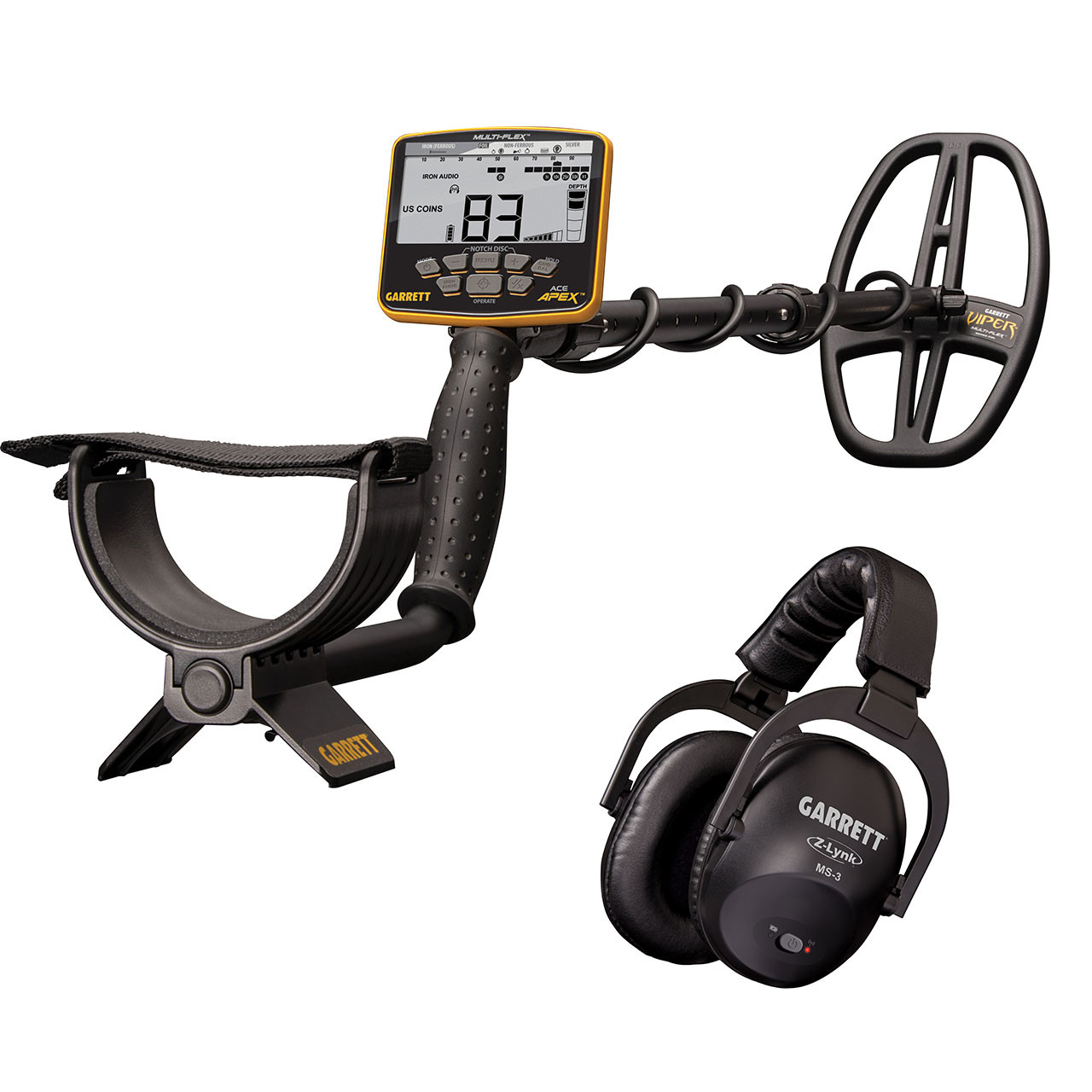 Garrett Ace Apex Metal Detector with Headphones