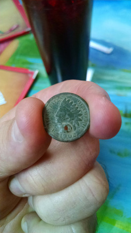 Finds at an old sharecropper home