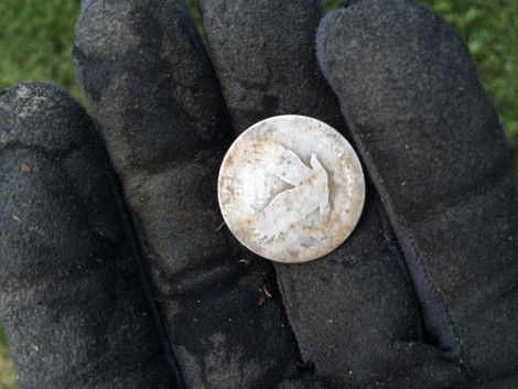 4th of July Round Metal Detecting Find