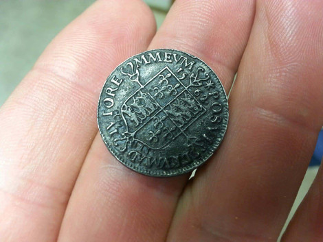 Sixpence and Ring Metal Detector Find