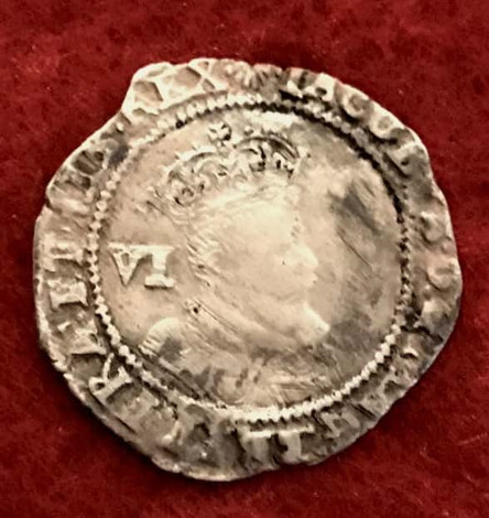1606 Sixpence Metal Detecting Find