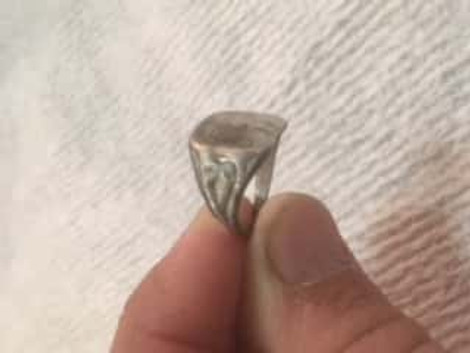 Sterling Silver Farmstead Metal Detecting Find