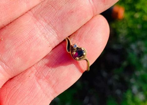 14k Gold Ring Metal Detecting Find