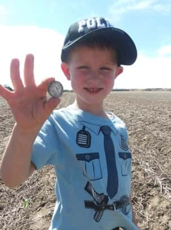 1917D Type 2 Quarter Metal Detecting Find