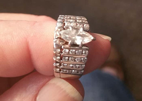 Beautiful Diamond Ring Metal Detecting Find