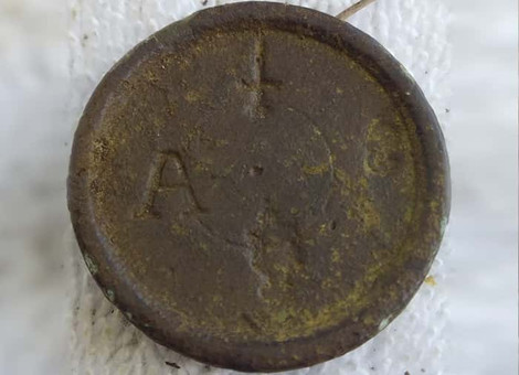 British Trade Weight Metal Detecting Find