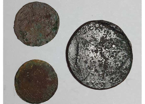 E-TRAC Finds Three 1700's Shipwreck Coins in One Day!