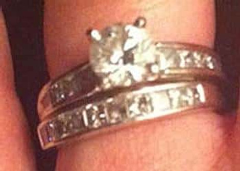 2 Piece Wedding Band Set Recovered and Returned