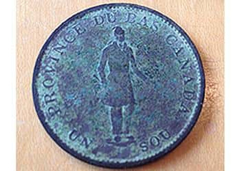 1837 Province du Bas Canada Bank Token