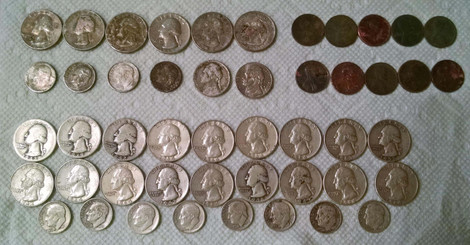 First coin cache