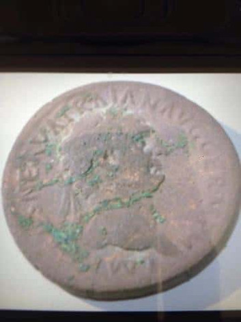 First Roman coin