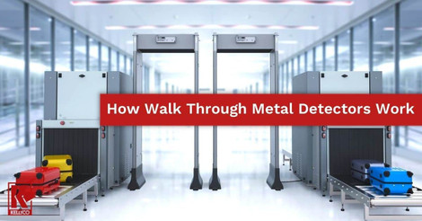 How Walk Through Metal Detectors Work How Walk Through Metal Detectors Work