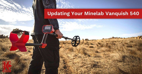 Updating Your Minelab Vanquish 540