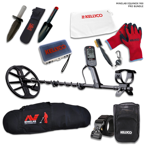 Minelab Equinox 900 Metal Detector Basic Bundle
