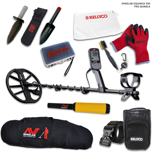 Minelab Equinox 900 Metal Detector Pro Bundle