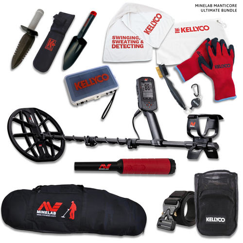 Minelab Manticore Metal Detector Ultimate Bundle