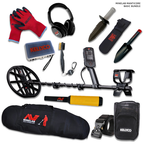 Minelab Manticore Metal Detector Bundle