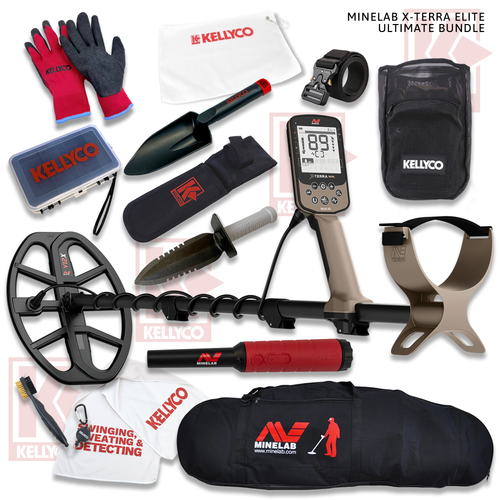 Minelab X-Terra Elite Metal Detector Powered by Multi-IQ 