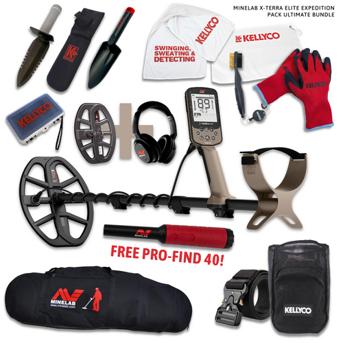 Minelab X-Terra Elite Metal Detector Powered by Multi-IQ 