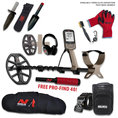Minelab X-Terra Elite Metal Detector Powered by Multi-IQ and User Interface 