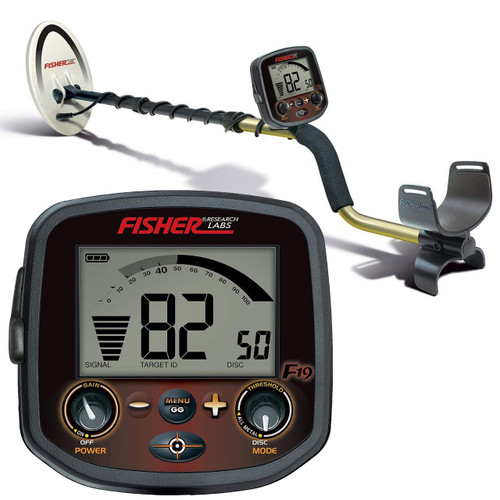 Fisher F19 Metal Detector with 11