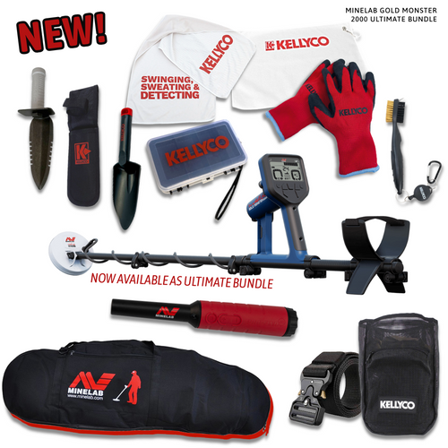 NEW! Minelab Gold Monster 2000 Ultimate Bundle