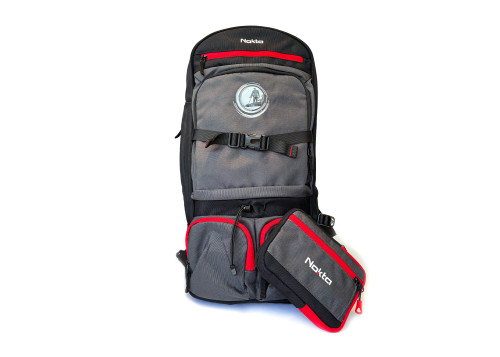 Nokta DetectoBag Backpack front view with small attached bag 