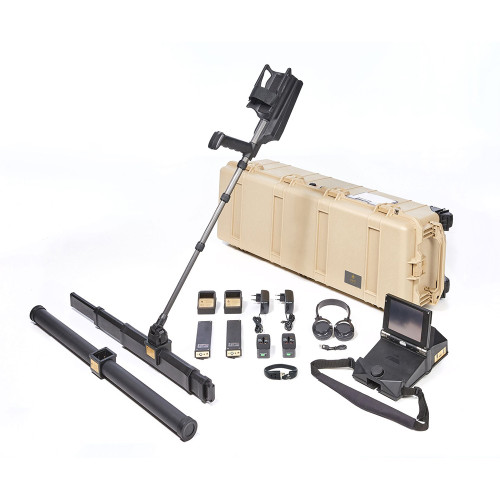 OKM eXp 6000 Professional Metal Detector shown with accessories from Kellyco Metal Detectors