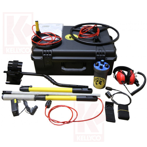 Aquascan Aquapulse Metal Detector Professional Kit with 15" Submersible Coil