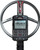 XP Metal Detector Deus II RC with 28 FMF Coil (11") birdseye view of the control unit and search coil on white background
