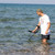 Nokta The Legend Metal Detector NEW Generation being used in the ocean