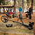 Nokta The Legend Metal Detector on picnic table